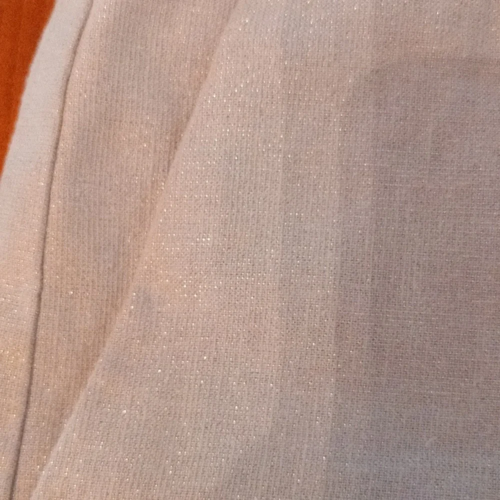 Banana Republic silver metallic linen cotton shorts ladies size 2 - Picture 4 of 11